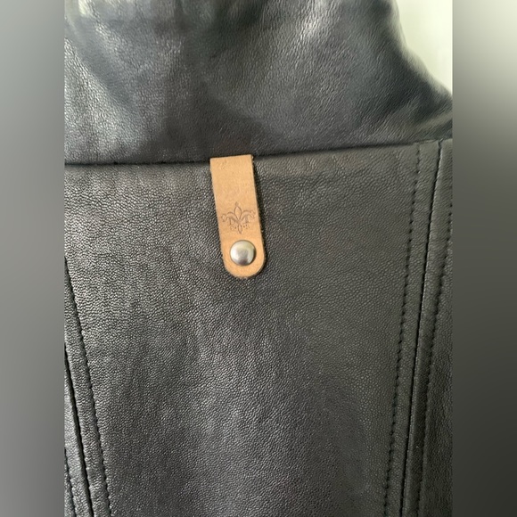 MACKAGE Aritzia Leather Jacket Size XXS - Picture 3 of 6